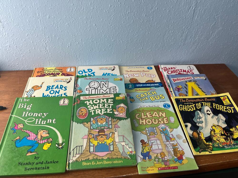 VTG Berenstain Bears Books Lot of 12 Early Readers Hardback and Paperback